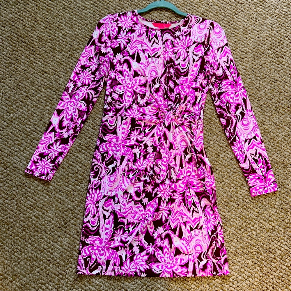 Lilly Pulitzer Lynn Long Sleeve Twist Dress